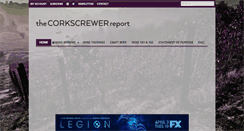 Desktop Screenshot of corkscrewerreport.com