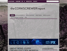 Tablet Screenshot of corkscrewerreport.com